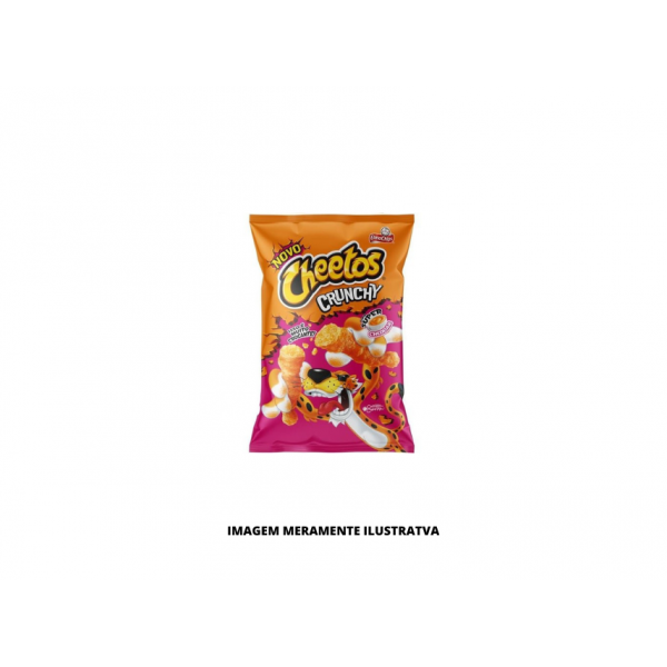 SALGADINHO - ELMA CHIPS - 48g CHEETOS CRUNCHY MCHEDDAR